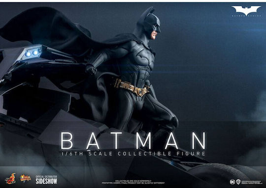 Batman Begins Movie Masterpiece Action Figure 1/6 Batman Hot Toys Exclusive 32 Cm