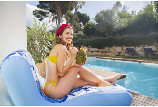Bestway Φουσκωτό Στρώμα Θαλάσσης Μπλε 155x107cm