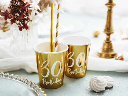 PartyDeco Birthday Ποτήρι για Party