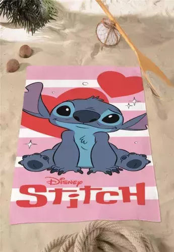 Disney Stitch Herz Strandtuch 70x140cm