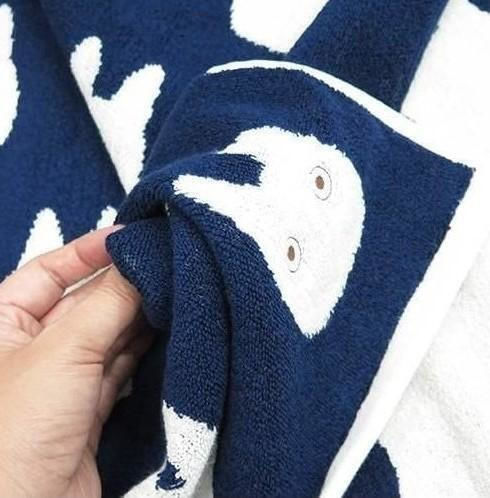 Studio Ghibli Kids Beach Towel White 80x33cm