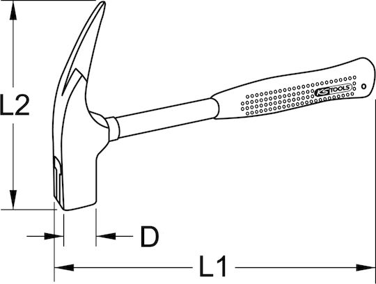 Carpenter's Hammer Claw Magnetic 600g 1402002