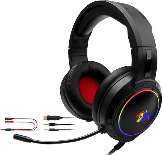 Redragon H270 Over Ear Gaming Headset with Connection 3.5mm / USB