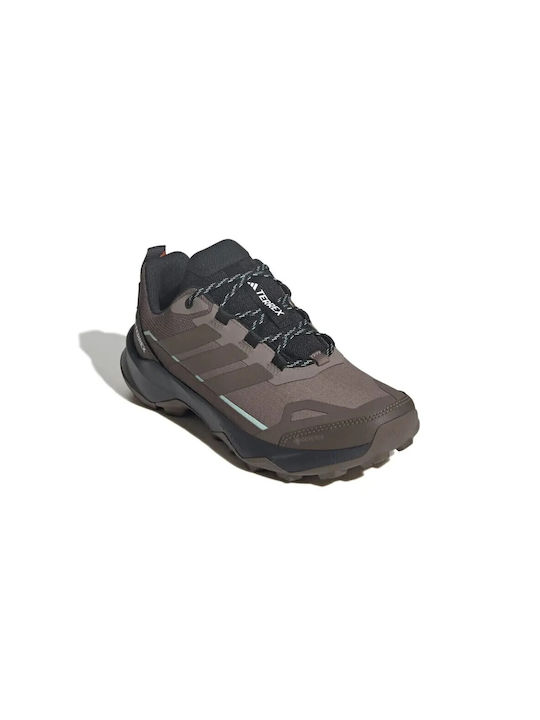 Terrex Sport Shoes Trail Running Waterproof with Gore-Tex Membrane Trace Brown / Earth Strata / Semi Impact Orange