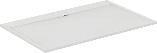 Ideal Standard Ultra Flat S I.life Ορθογώνια Κεραμική Ντουζιέρα 160x100cm