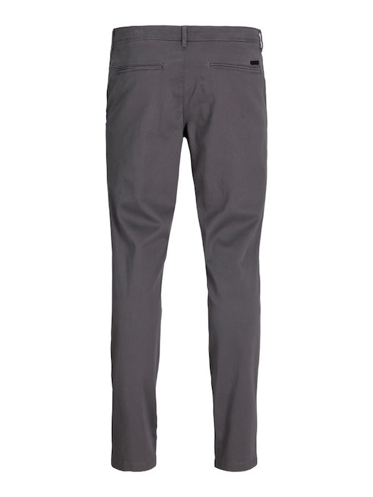 Trousers Chino Elastic in Slim Fit Castlerock