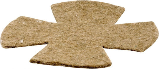 Sisal-Faser Filz Jute Baumwolle Vogelnest 10cm 10 Stück