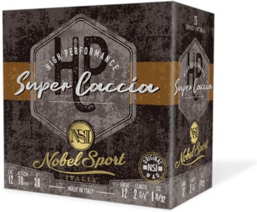 Nobel Sport Φυσίγγια Super Caccia 38gr