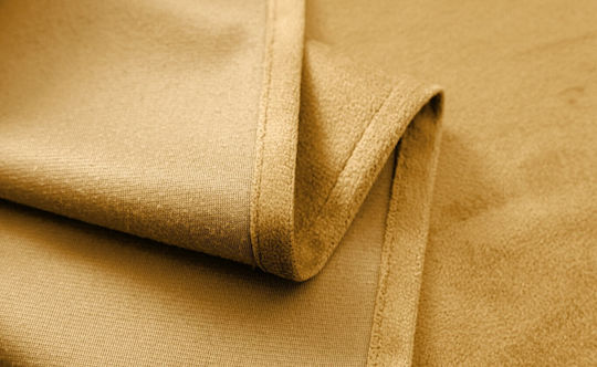Cotton Market Συσκότισης με Τρέσα Κίτρινη 140x270εκ.