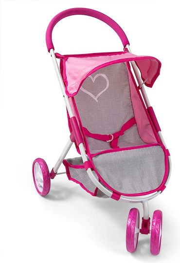Milly Mally Dolls Pushchair for 3+ Years