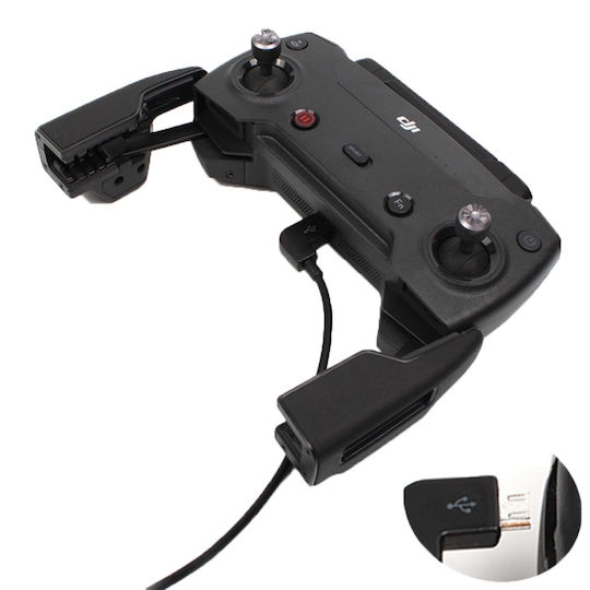 Καλώδιο Δεδομένων Micro USB Male σε USB Type C Male (30cm) για DJI Mavic Pro