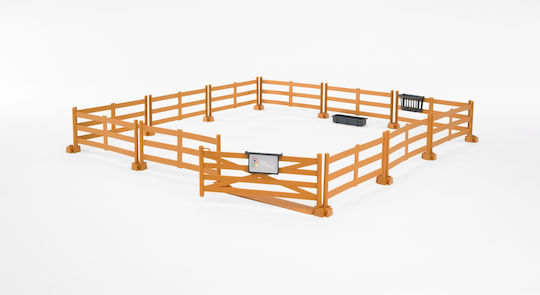 Bruder Pasture Fence Brown For Age 3+