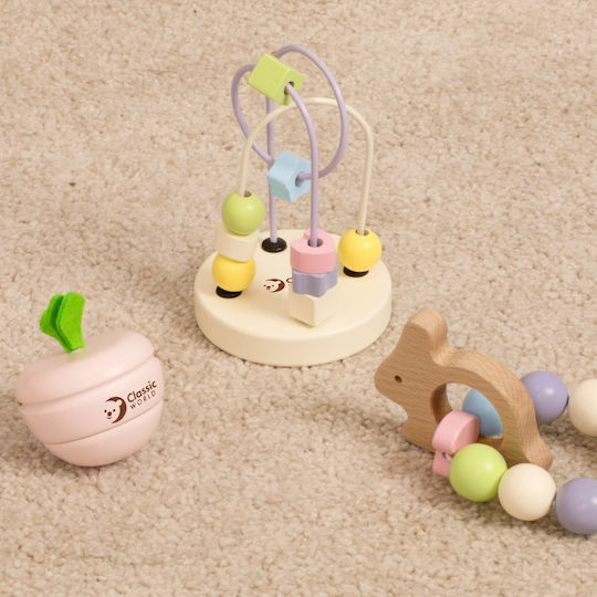 Classic World Baby Toy Mara made of Wood with Sounds for 0++ Months