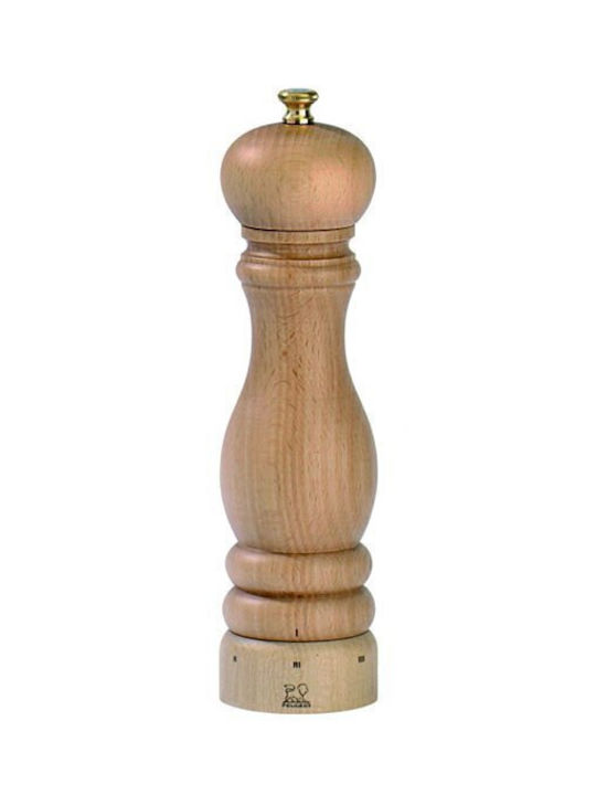 Peugeot Paris Manual Wooden Pepper Mill 18cm Beige