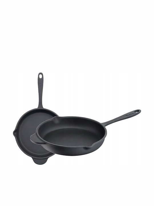 Tefal Tradition Pan made of Cast Iron with Non-Stick Coating 26cm