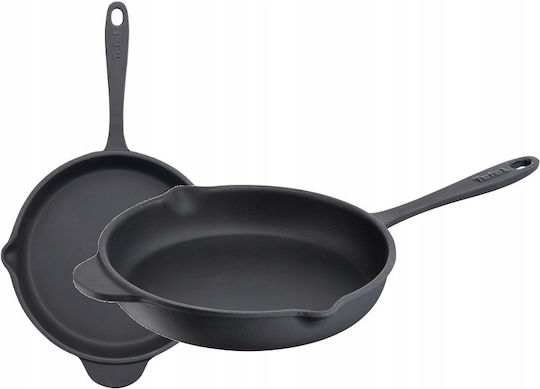 Tefal Tradition Pan made of Cast Iron with Non-Stick Coating 26cm