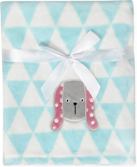 Matex Pătură Pepinieră Swaddling pături Albastră 75x100cm