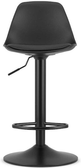 Hocker Bar mit Höhenverstellbar Black 2Stück 43x37x38cm