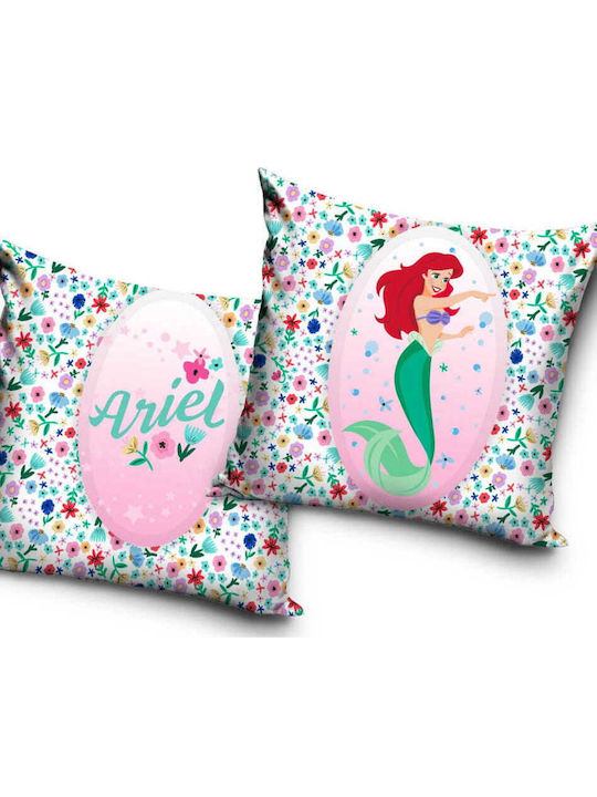 Disney Princess Ariel Pillowcase 40x40 Cm Velvet