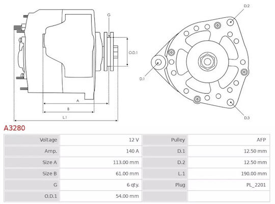 Alternator Astra J 2.0 Cdti Insignia 2.0 Cdti