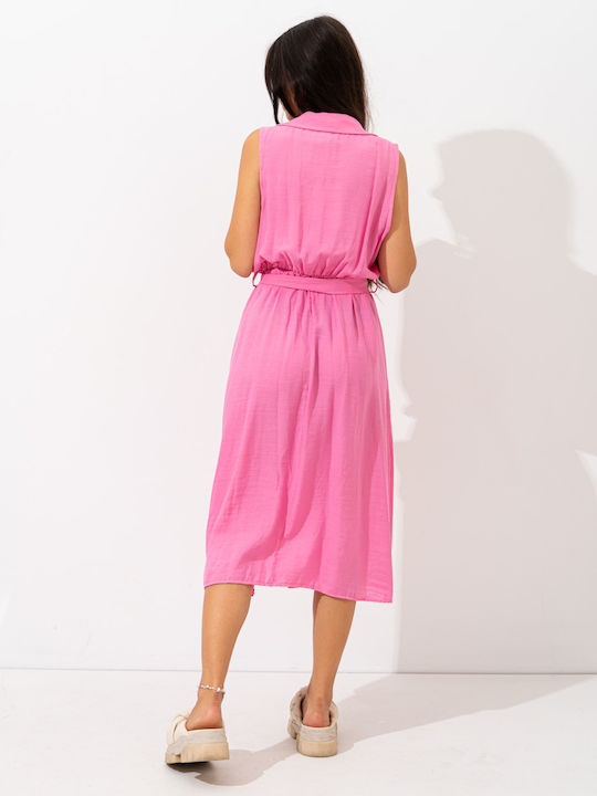 Summer Maxi Dress Pink