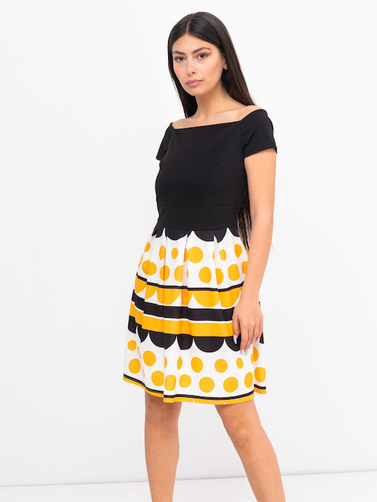 Mini Dress Yellow G-Foremata-053-E11(111)