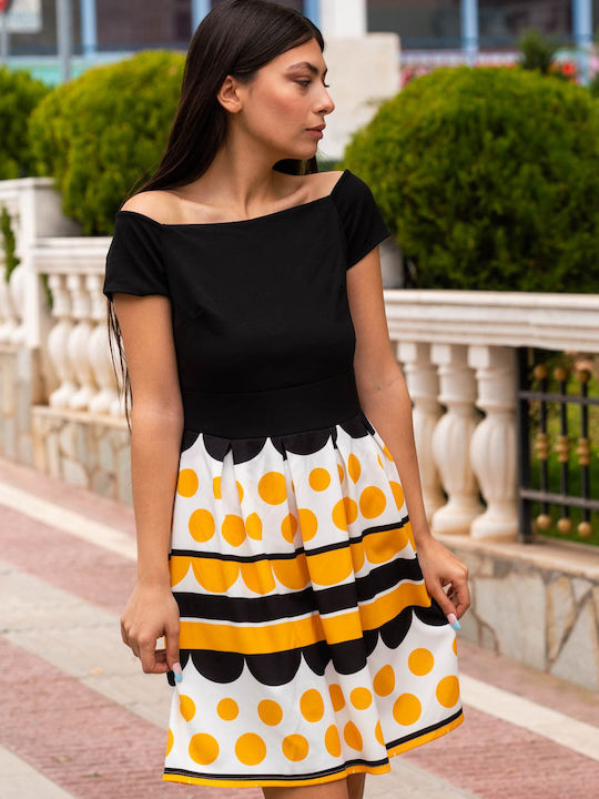 Mini Dress Yellow G-Foremata-053-E11(111)