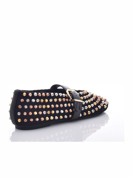 Damen Ballerinas in Schwarz Farbe