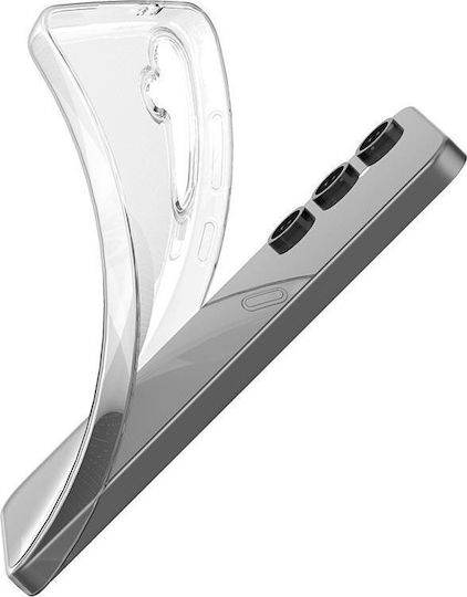 eSTUFF Umschlag Rückseite Silikon Transparent (Galaxy S24 FE)