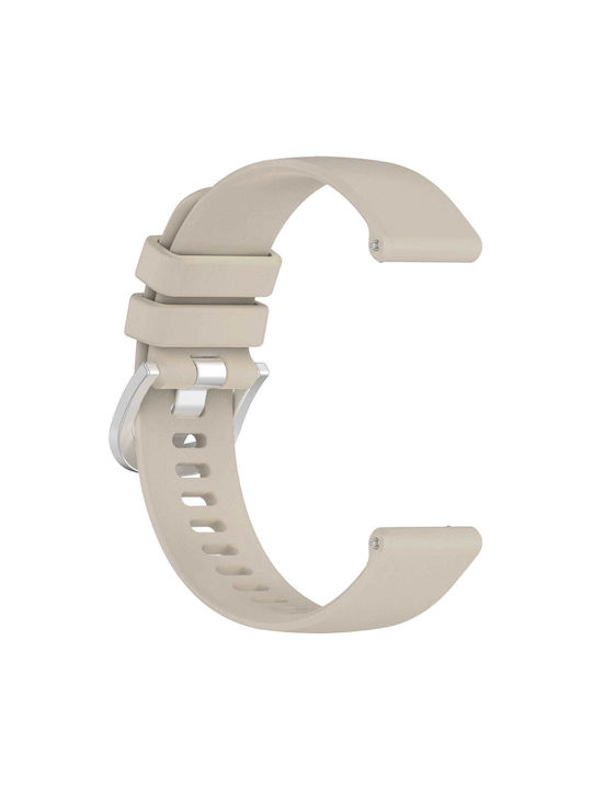 Curea Silicon Smartwatch Bizon Strap Watch Silicon Pro T Quickrelease 18 Mm Gri Deschis