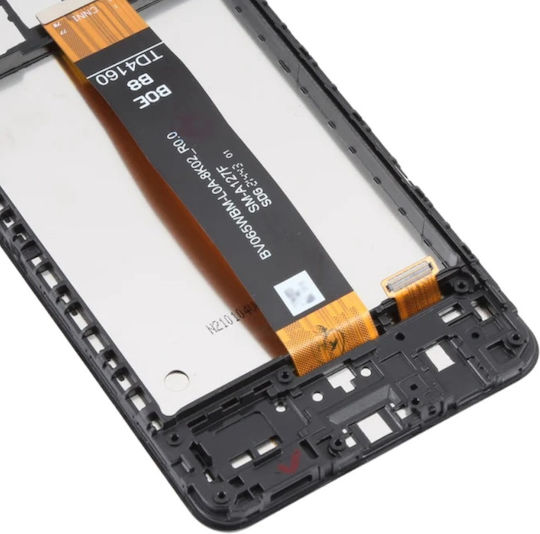 LCD Display Samsung Galaxy A12 Nacho Sm-a127 Schwarz Rahmen