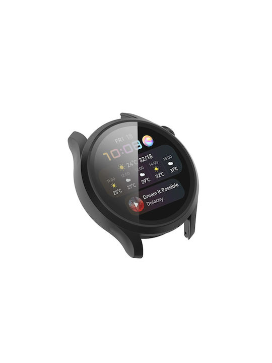 Case + Glas 2-in-1 Huawei Watch Gt 3 42 Schwarz