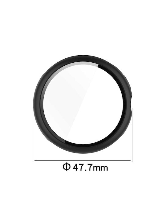 Bizon Husă+Sticlă Husă Ceas Sticlă Google Pixel Watch 3 45mm Neagră