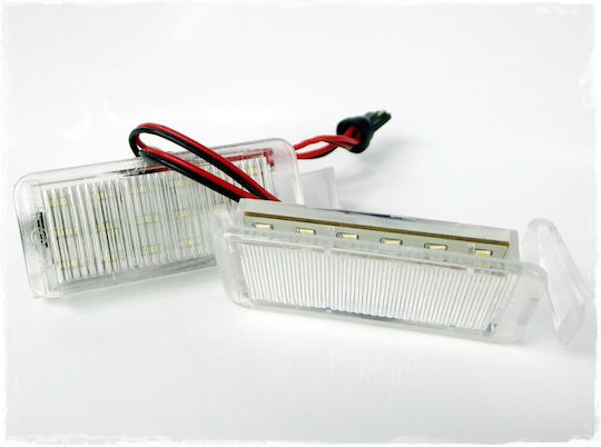 Lumini pentru plăcuțele de înmatriculare LED 6000k Alb Rece 12v Canbus Ford Falcon Iv 1998-2007