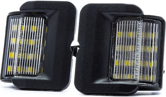 Led License Plate Lights 6000k Cool White 12v Canbus Vw Polo 1995-2000