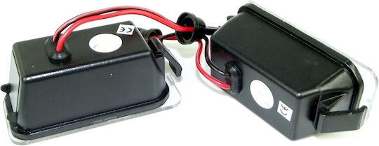 Led License Plate Lights 6000K Cool White 12V Canbus Ford Jaguar