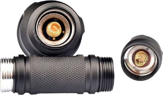 Dulotec LED Flash Light with Maximum Brightness 900lm