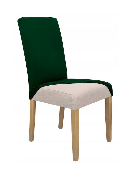 Ubieramy Meble Husă Elastică Scaun Bottle Green 1buc