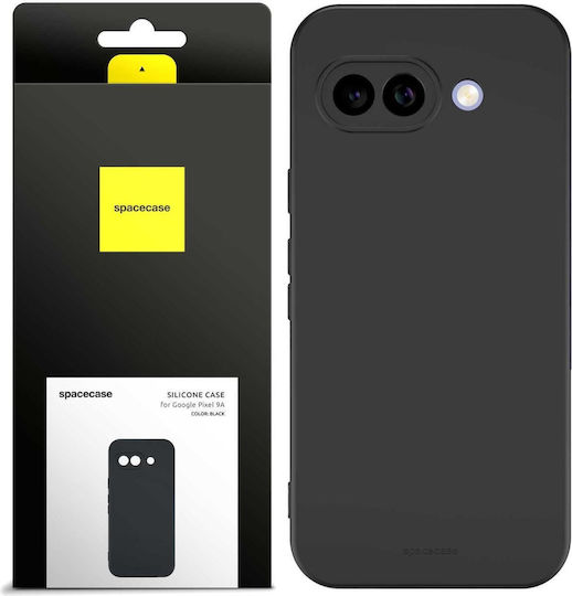 Spacecase Back Cover Silicone Black (Google Pixel 9a)