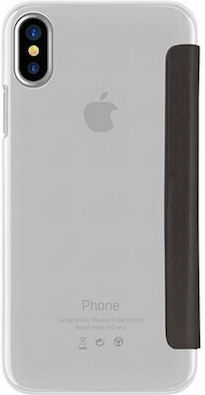 4-OK Back Cover Silicone Black (iPhone XR)