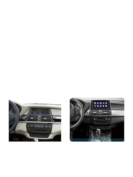Digital IQ Car Audio System for BMW X5 (E70) / X6 (E71) 2013-2016 (Bluetooth/USB/WiFi/GPS/Apple-Carplay/Android-Auto) with Touch Screen 9"