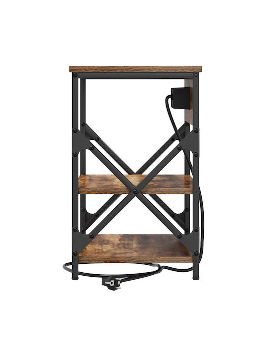 Nachttische Smoky Oak 2Stück 41x31x51cm