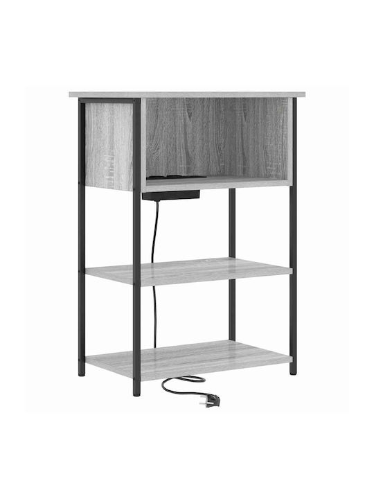 Комод Дървен Grey Sonoma 55x31x76см