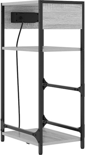 Noptieră Grey Sonoma 40x27x76cm