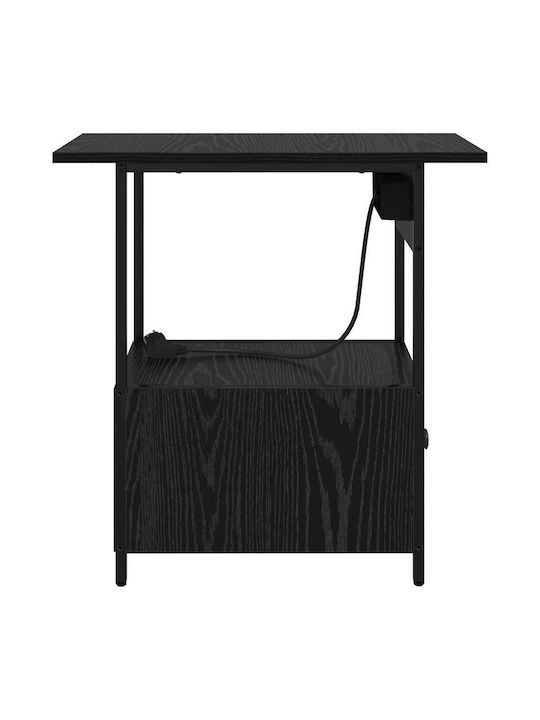 Nachttisch Black oak 60x30x61cm