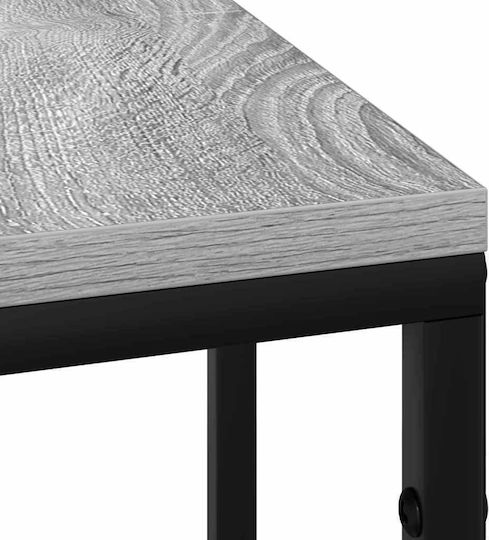 Κομοδίνο Ξύλινο Γκρι Sonoma 41.5x26x60.5cm
