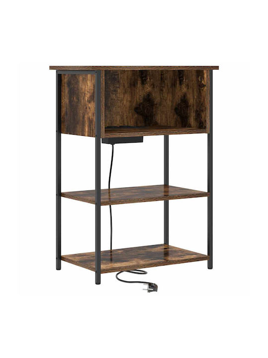 Nachttisch Smoky Oak 55x31x76cm