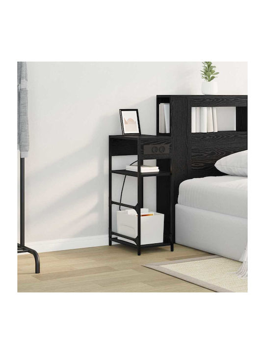 Комод Дървен Black oak 40x27x76см