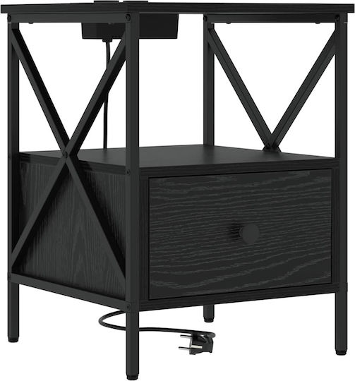 Комод Дървен Black oak 41.5x40.5x55см