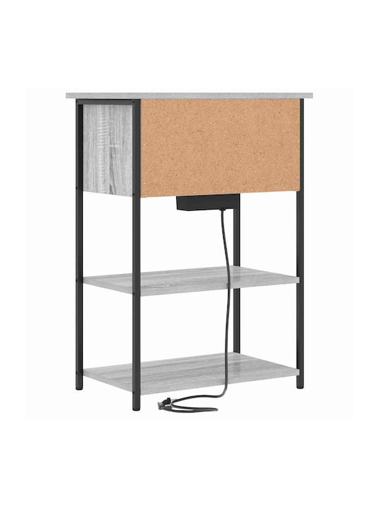 Комод Дървен Grey Sonoma 55x31x76см